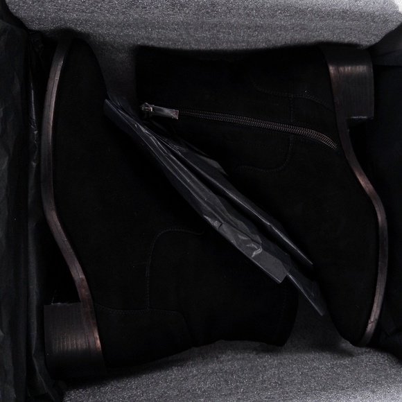 Aquatalia Fallan Suede Waterproof Ankle Boots Booties - Picture 9 of 9